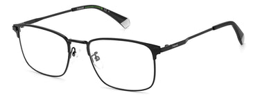 Premium Men Polaroid Eyeglasses: PLD D440/G - Black - SpecSMART Eye Clinic (Diagonal View)